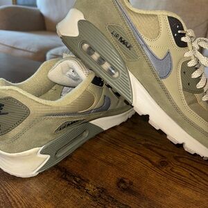 Olive and Cream Nike Air Max Size 12